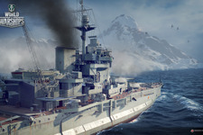 『World of Warships』にイギリス戦艦「ウォースパイト」 が初登場！ゲーム内通貨から購入可能 画像