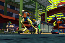 『ジェット セット ラジオ』風味のトリック＆グラフィティゲーム『HYPERFUNK』発表！まばゆい未来のストリートを駆け抜けろ 画像