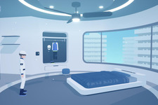 “決められた幸福”は本物と言えるか？AI管理社会の日常を旅するパズルADV『D-topia』発表 画像