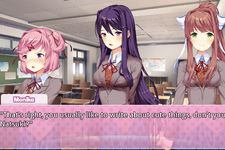 『ドキドキ文芸部！』スマホ版がいきなり基本プレイ無料で配信！「モニカ」たちとどこでも会えるように…いつでもモニカはアナタを見ている 画像