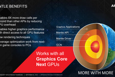 AMDの「Mantle」、将来のグラフィックカードには最適化しない方針―海外報道 画像