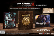 PS4『Uncharted 4: A Thief's End』北米で2016年3月18日に発売決定！各種限定版も 画像