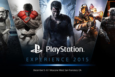 PlayStation Experience 2015のライブ配信会場が発表―日本時間12月6日午前3時スタート 画像