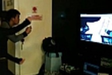 KinectとiPhoneのハイブリッドプレイ！自作シューティングゲーム『Project iKinect』映像 画像