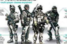 『Battlefield 3』で使用できる4つのマルチプレイヤークラス解説図 画像