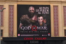 スペインの街頭に『God of War』新作のポスターが登場！―2017年発売の期待高まる 画像
