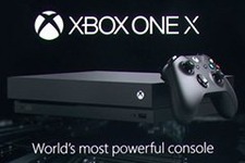【E3 2017】Microsoftが4K対応の「Xbox One X」海外向け発表、発売は11月7日 画像
