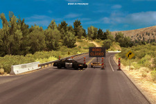 現実世界の地滑りを反映して『American Truck Simulator』がゲーム内の一部幹線道路を封鎖 画像