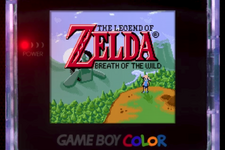 もし『ゼルダの伝説BOTW』をゲームボーイカラーでプレイしたら…90年代風デメイク映像が到着 画像