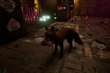 「狐」が主人公のサイバーパンクADV『The End: Inari's Quest』プレイレポ、子狐を守り都市から脱出せよ 画像