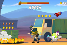 ホッキョクグマが鶏にまたがるエンドレスラン型F2Pゲーム『Chicken Rider』がiOS/Androidで配信開始ーPC版は8月1日から 画像