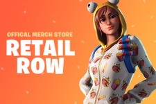 『フォートナイト』国内からも買える公式グッズストア「Retail Row」海外でオープン！Tシャツやパーカーなどラインナップ 画像