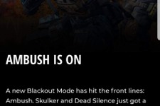 『CoD:BO4』「BLACKOUT」向け新モード「Ambush」の存在が明らかに…「Down But Not Out」終了後に展開予定 画像