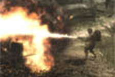 火炎放射を色々な角度から！ 『Call of Duty: World at War』3Dスクリーンショット 画像