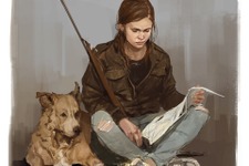 『The Last of Us Part II』新コンセプトアートがお披露目！エリーの隣に佇む「犬」に注目が集まる 画像