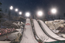VRスキージャンプ体験『Ski Jumping Pro VR』配信開始―バランスを保って華麗に翔べ！ 画像