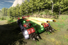 車両構築サンドボックス『Dieselpunk Wars』無料版がリリース―高度な物理演算とダメージシミュレーション 画像