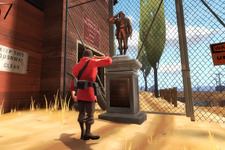 『Team Fortress 2』新型コロナで亡くなった参加声優Rick May氏を讃える像がアップデートで追加 画像