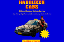 PS4のバイラル映像に“波動拳タクシー”なる謎のタクシー会社が起用される 画像