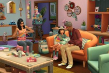 手編みのセーターを気になるあの人にプレゼント！ 『The Sims 4』新DLC「Nifty Knitting」7月28日配信予定 画像