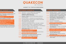 8月8日よりスタートする「QuakeCon at home」のスケジュールが公開―72時間連続で配信予定 画像