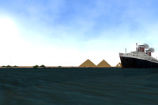座礁事故で話題のスエズ運河を1：1スケールで再現した『スエズ運河シミュレーター』Steamストアページが公開―4月20日リリース予定 画像
