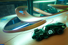 ミニカーレーシング『HOT WHEELS UNLEASHED』車庫内の立体的コースをブースターで駆けるゲームプレイトレイラー公開 画像
