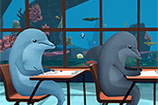イルカの学校でカンニング！ 異色のOculus Rift対応ゲーム『Classroom Aquatic』がKickstarterで資金調達中 画像