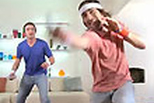 Wiiモーションプラスで『Virtua Tennis 2009』を気持ちよさそうにプレイする海外CM 画像