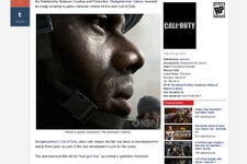 2014年発売の『Call of Duty』新作イメージが初登場、Sledgehammerによる美麗なインゲームキャラモデル 画像