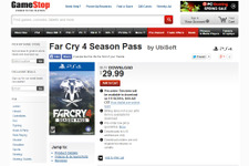 米国大手小売GameStop商品ページに『Far Cry 4』のシーズンパスが掲載 画像
