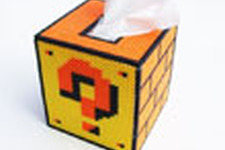 本日の一枚 『マリオのハテナブロック型ティッシュボックス』 画像