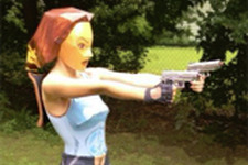 初代『Tomb Raider』のララ・クロフトを忠実に再現してしまったコスプレ 画像