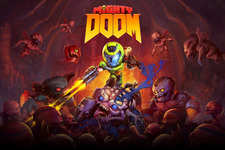 アニメ調で描かれる『DOOM』モバイル向け新作『Mighty DOOM』発表！見下ろし型シューティングゲームに 画像