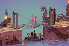 橋を建設する物理シミュレーションパズル最新作『Poly Bridge 3』配信開始！ 画像