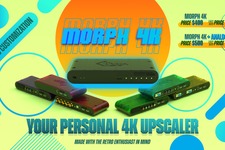 レトロゲーム愛好家向けの4Kアップスケーラー「Morph 4K」発表！ 画像