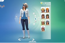 「The Sims 4 Create A Sim Demo」プレイレポ、シム作成機能で自分の再現に挑戦 画像