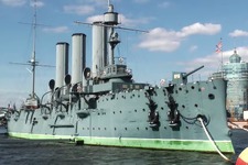 『World of Warships』艦船紹介映像 ― 日露戦争やロシア革命に参加した巡洋艦アヴローラ 画像