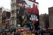 ニューヨークに『Red Dead Redemption』の巨大壁面広告が登場！ 画像