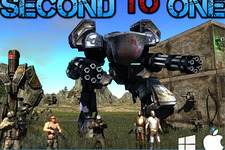 機械軍団と戦うオープンワールドサバイバル『Second To One』がKickstarterに登場 画像