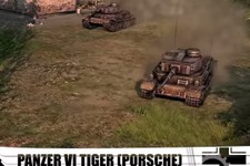 第二次大戦RTS『Blitzkrieg 3』各国戦車の紹介トレイラー、ポルシェティーガーも登場 画像