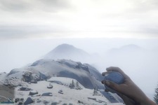 『GTAオンライン』で降雪を観測、白く染まったロスサントスへ急げ！ 画像