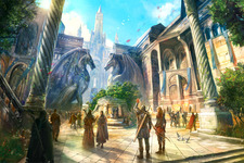 『ドラゴンズドグマ オンライン』最新ディテール―多人数ロビー「白竜神殿」や拠点となる各施設が明らかに 画像