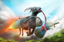 『Dota 2』に『Goat Simulator』参戦！？カオス映像と共にヤギがSteam Workshopに出現 画像