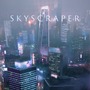 超高層ビルから不敵に飛び降りる謎の男は……？近未来パルクール対戦FPS『Skyscraper』2022年リリース
