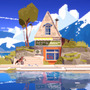 のんびりと家を建てるリラックスビルディングゲーム『SUMMERHOUSE』配信日決定！