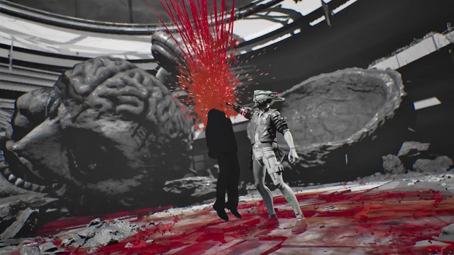 SUDA51の強烈な超暴力新作アクション『ROMEO IS A DEAD MAN』2026年2月11日発売決定！銃も近接もガンガン使って指名手配犯を追え 画像