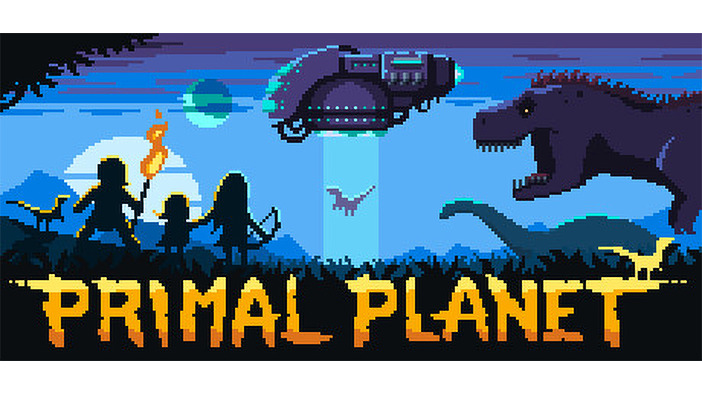 洞窟の住人が古代の獣や宇宙人と戦うドット絵メトロイドヴァニア『Primal Planet』配信日決定！