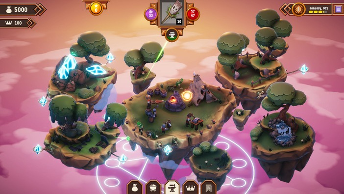 鍛冶屋シム『魔法の鍛冶場』Steamストアページ公開―その名世界に轟く魔法鍛冶師を目指せ