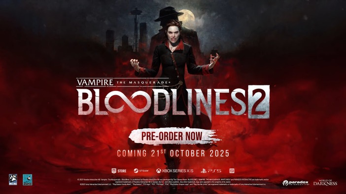 紆余曲折経た『Vampire: The Masquerade - Bloodlines 2』海外発売日は2025年10月21日！【gamescom ONL 2025】